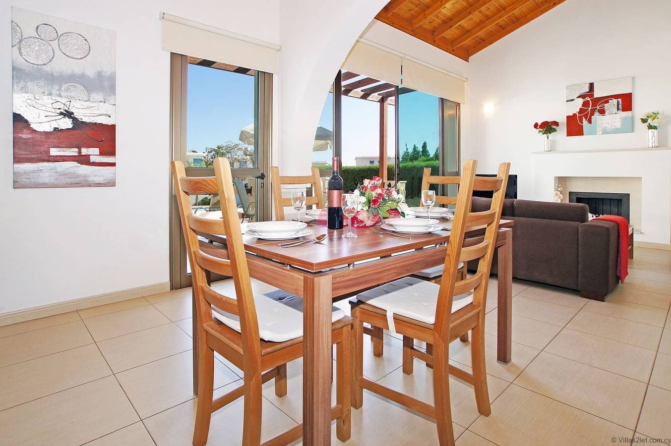 Foto 7 von 18: Villa für 4 Personen mit Garten