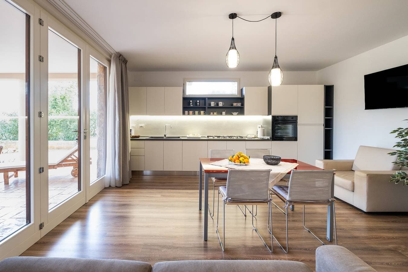 Foto 4 von 25: Apartment 'Casa Cenate' mit privater Terrasse, WLAN und Klimaanlage