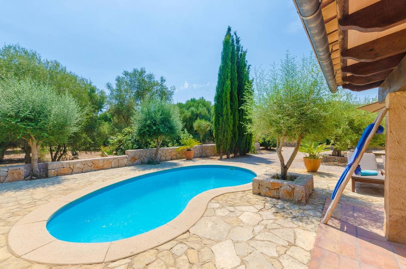Foto 6 von 55: Finca Sa Plana - Ferienhaus mit privaten Pool in Son Servera. WiFi gratis
