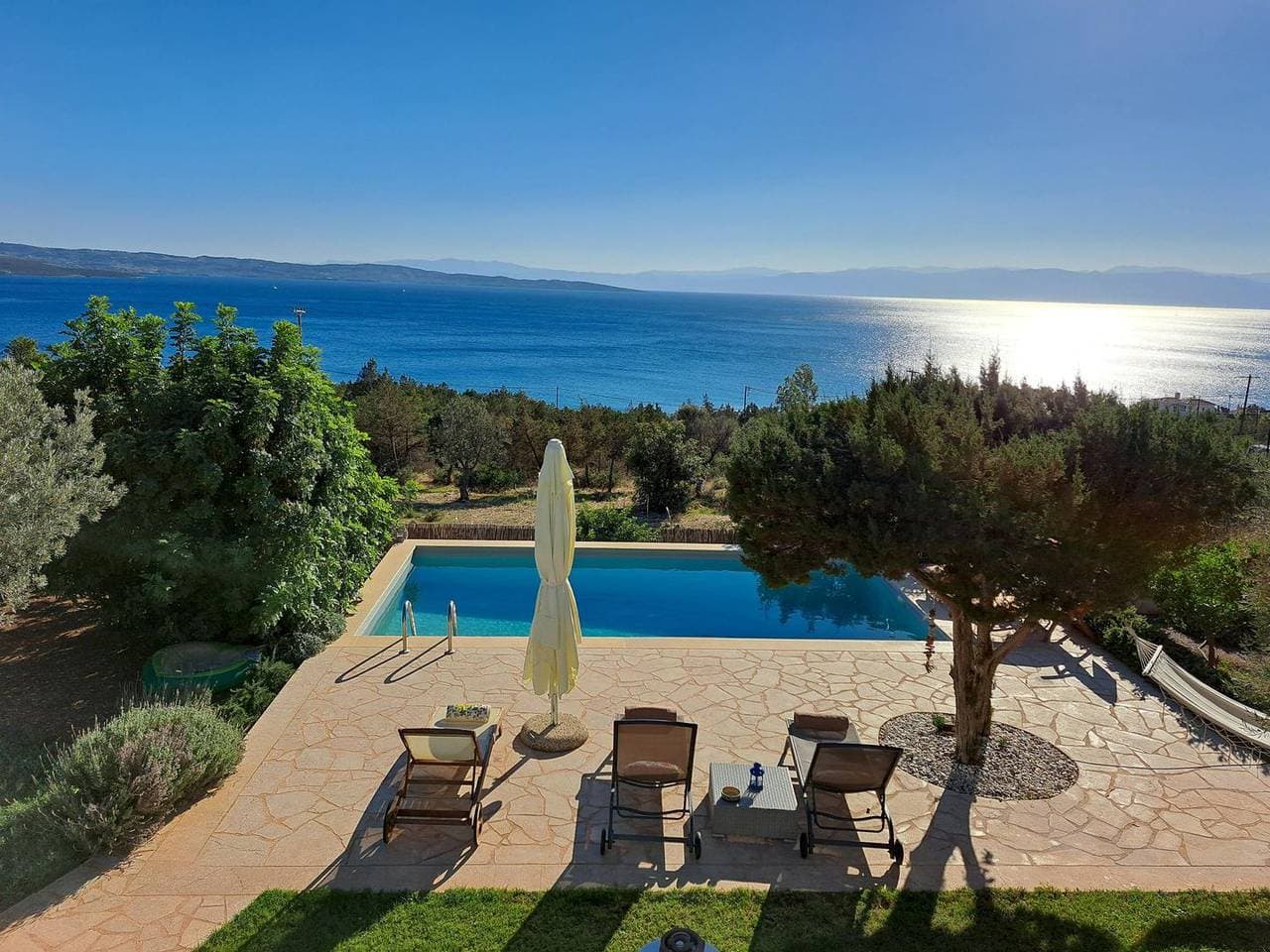 Foto 4 von 53: Atemberaubender Meerblick, Pool, Strandnähe, Wifi- Ferienhaus Argolis, Peloponnes