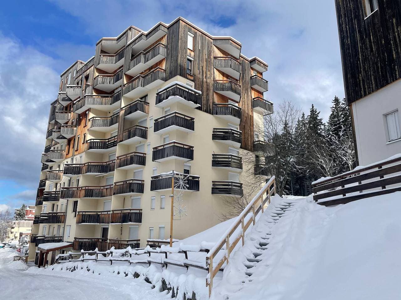 Foto 9 von 11: An der Piste, 2 Zimmer für 5 Pers, Balkon, Talblick