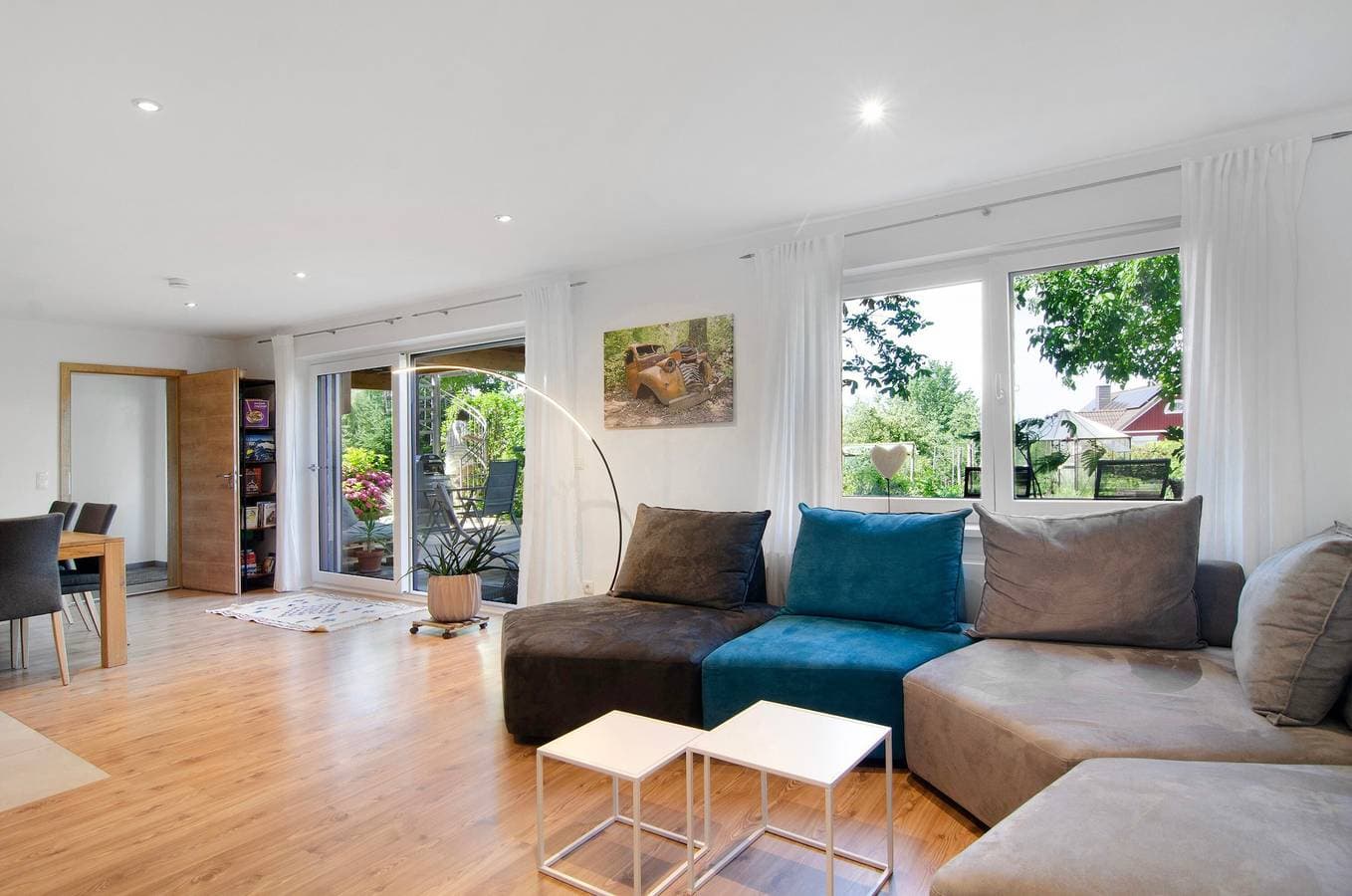 Foto 5 von 30: Ferienwohnung 'Fewo Fuchs' mit Privatterrasse, Gemeinschaftsgarten und WLAN