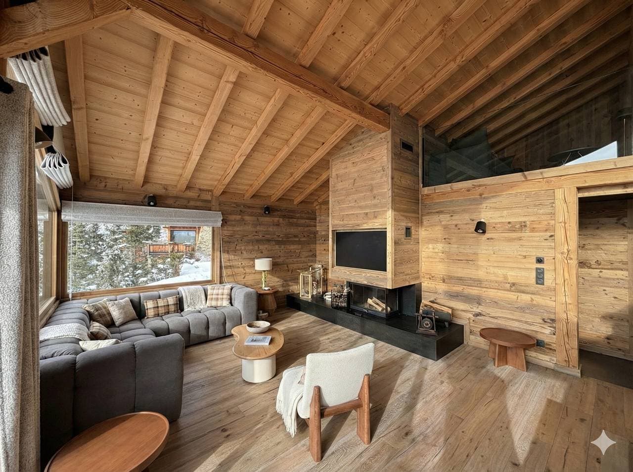 Foto 4 von 35: Neues, luxuriöses Chalet mit Panoramablick und Whirlpool