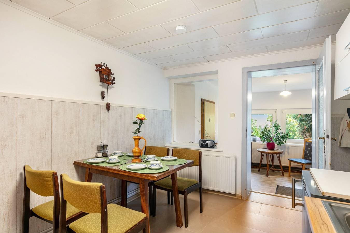 Foto 5 von 27: Ferienwohnung 'Im Blumengarten' mit WLAN, Terrasse & Garten