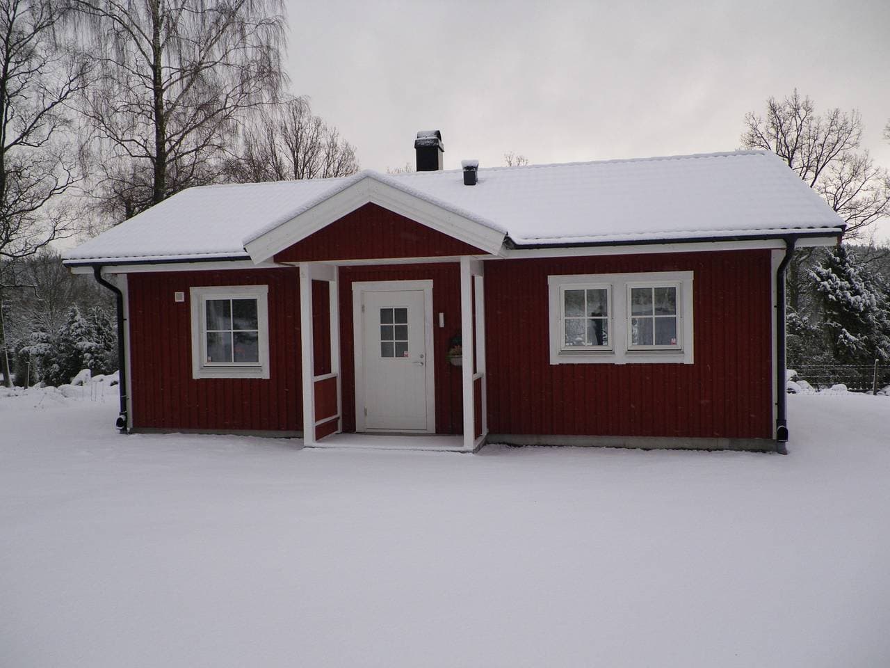 Foto 11 von 11: Modernes Ferienhaus auf einem Landhof bei Isaberg