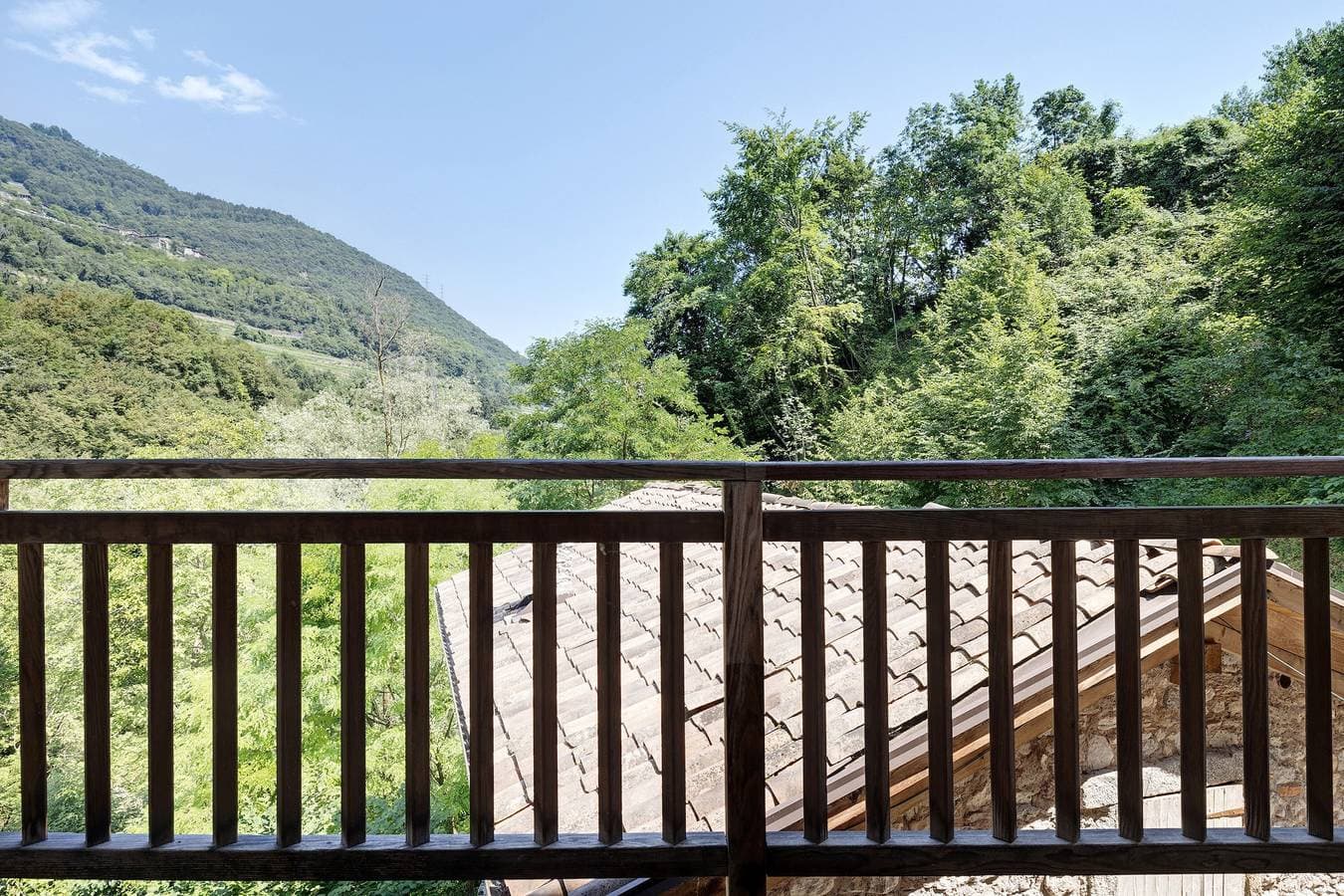Foto 12 von 27: Ferienwohnung 'Casa Al Mulino 1' mit Bergblick, Gemeinschaftsgarten und WLAN