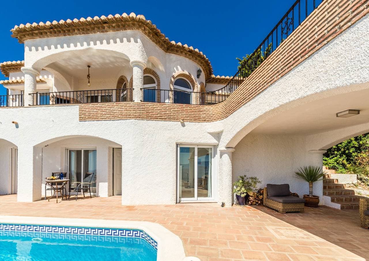 Foto 2 von 27: Villa „El Olivaron“ mit Meerblick, privatem Pool und WLAN