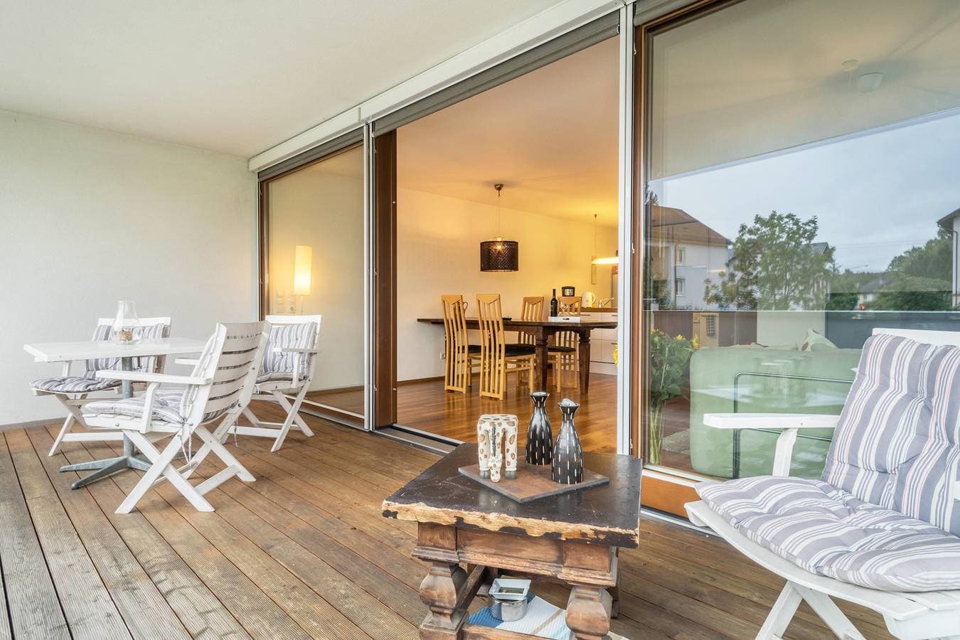 Foto 10 von 23: Gemütliche Ferienwohnung "Felix" mit Balkon, WLAN & TV