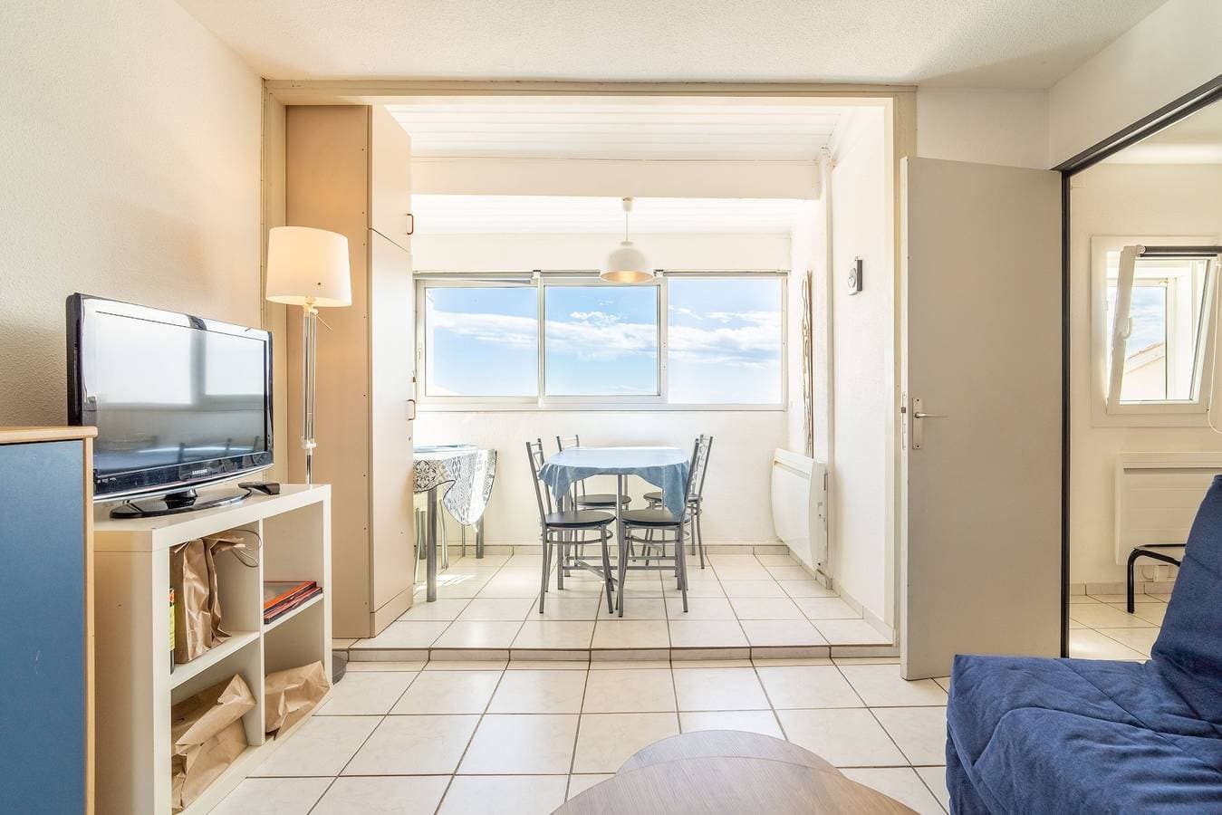 Foto 4 von 21: Apartment 'Les Balcons De La Méditerranée' mit Meerblick und Balkon