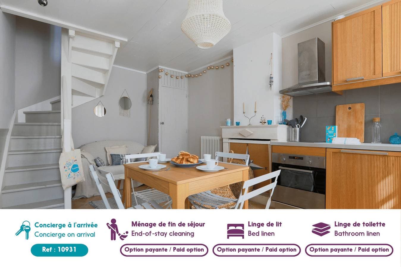 Foto 2 von 17: Haus für 2 Erw. + 2 Kinder, Zentrum Ars-en-Ré
