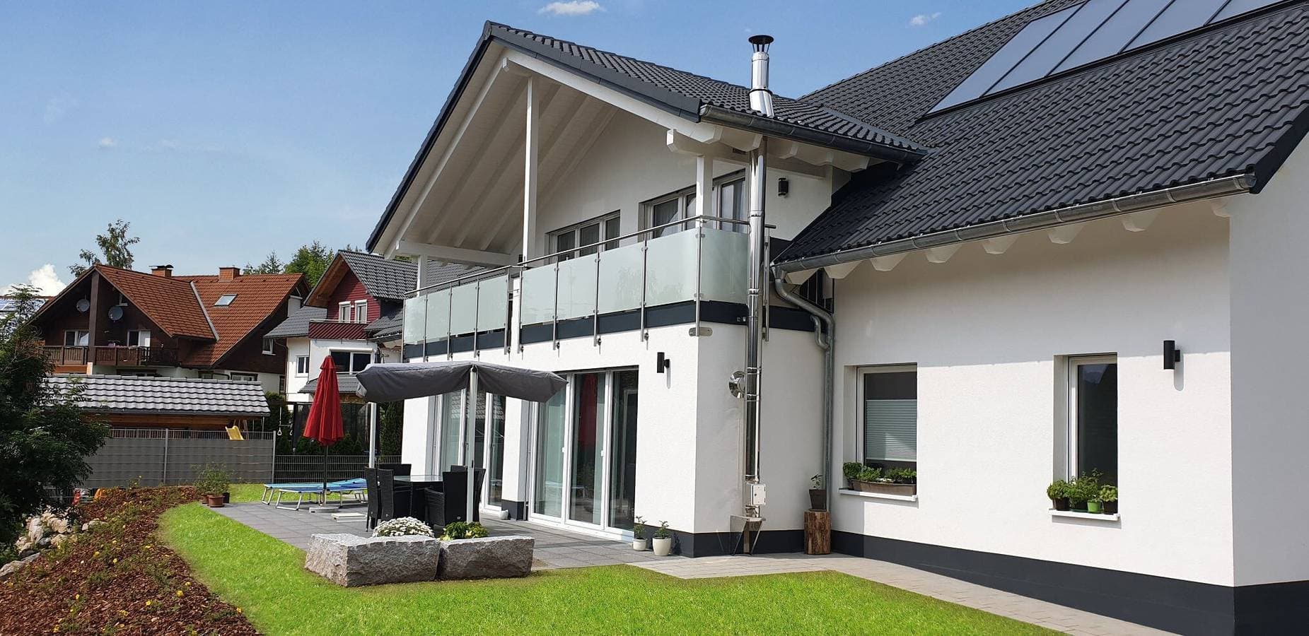 Foto 2 von 21: Ferienwohnung 'Weißtanne' mit Bergblick, Sauna, Balkon und Wi-Fi