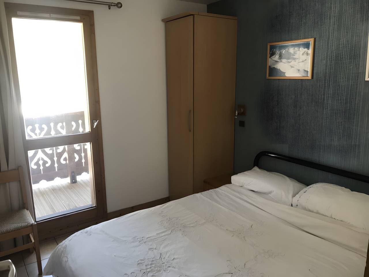 Foto 8 von 19: Apartment 'Ski In-out Courchevel 1650' mit Bergblick, Balkon und WLAN