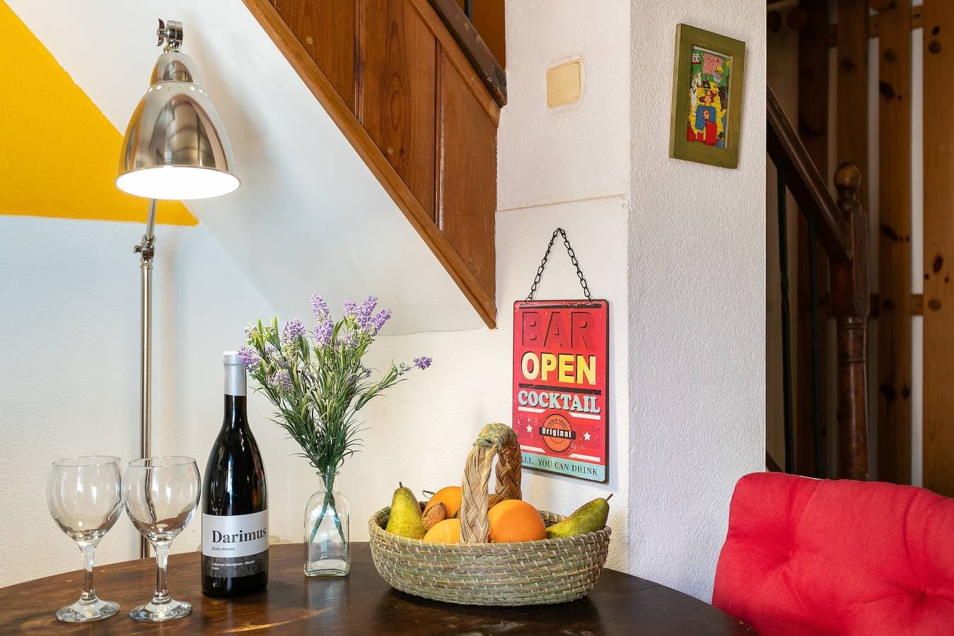 Foto 10 von 25: Ferienhaus "Casita Kunterbunt" mit Meerblick, Terrasse & WLAN
