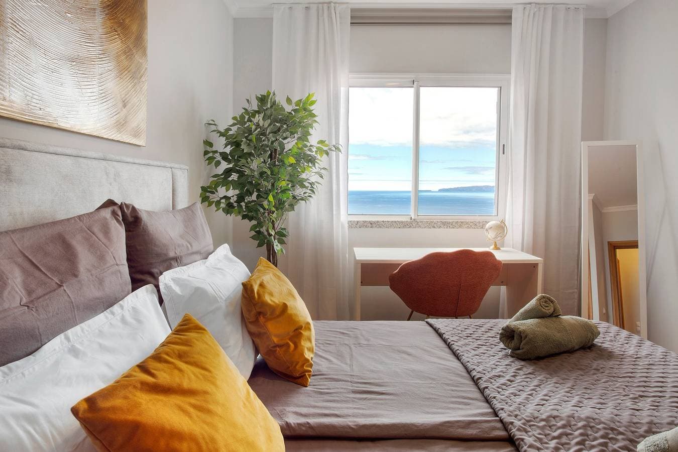 Foto 9 von 20: Apartment 'Ti Clara View' mit Meerblick, Balkon und WLAN