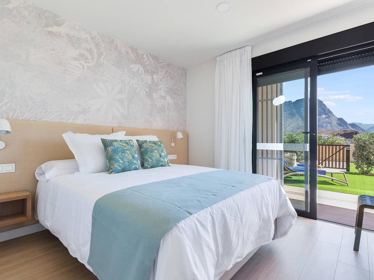 Foto 4 von 25: Moderne Wohnung in Agaete mit Gemeinschaftspool und großer Terrasse