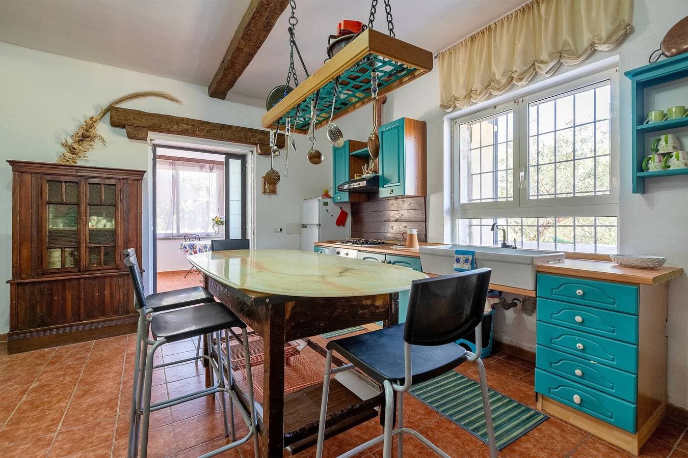 Foto 7 von 38: Ferienhaus 'Il Casale Del Giglio' mit Meerblick, Gemeinschaftsterrasse und privatem Garten