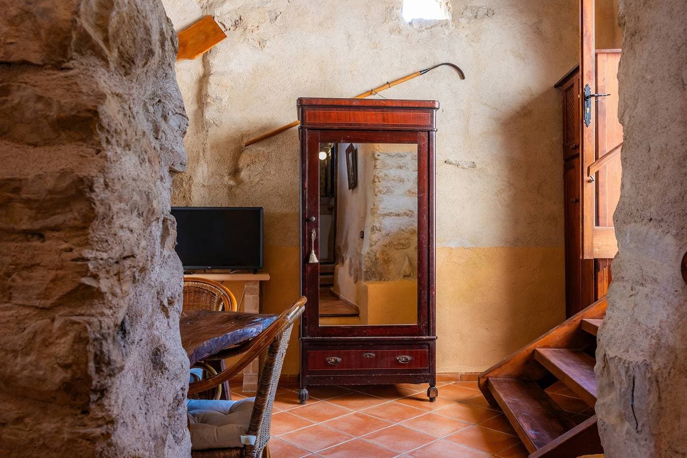 Foto 13 von 34: Ferienwohnung "Es Forn" mit Bergblick, Gemeinschaftspool und WLAN