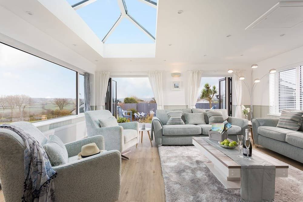 Luxuriöses, romantisches Cottage für 2 Nr Padstow mit hübschem Garten und herrlicher Aussicht 1