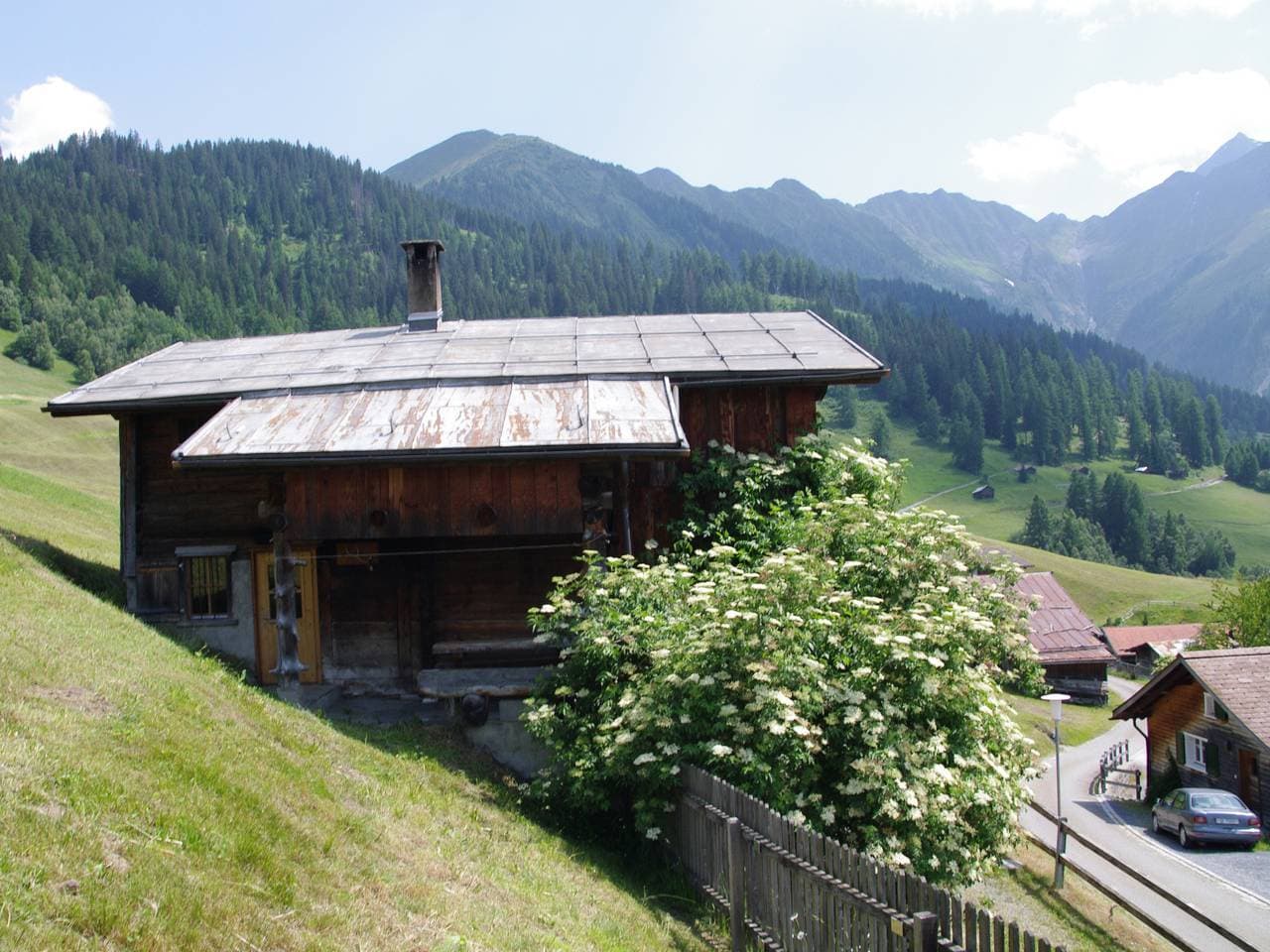 Foto 13 von 40: Ferienhaus Altes Walserhaus, Brün - 4.5 Zimmer Ferienhaus für max. 6 Pers.