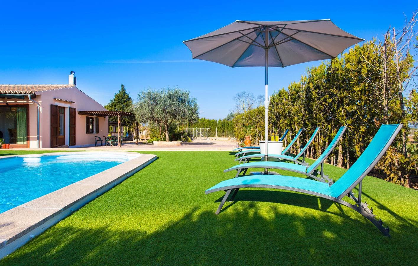 Foto 11 von 46: Gemütliche Wohnung mit Pool, Terrasse & AC - Montuïri