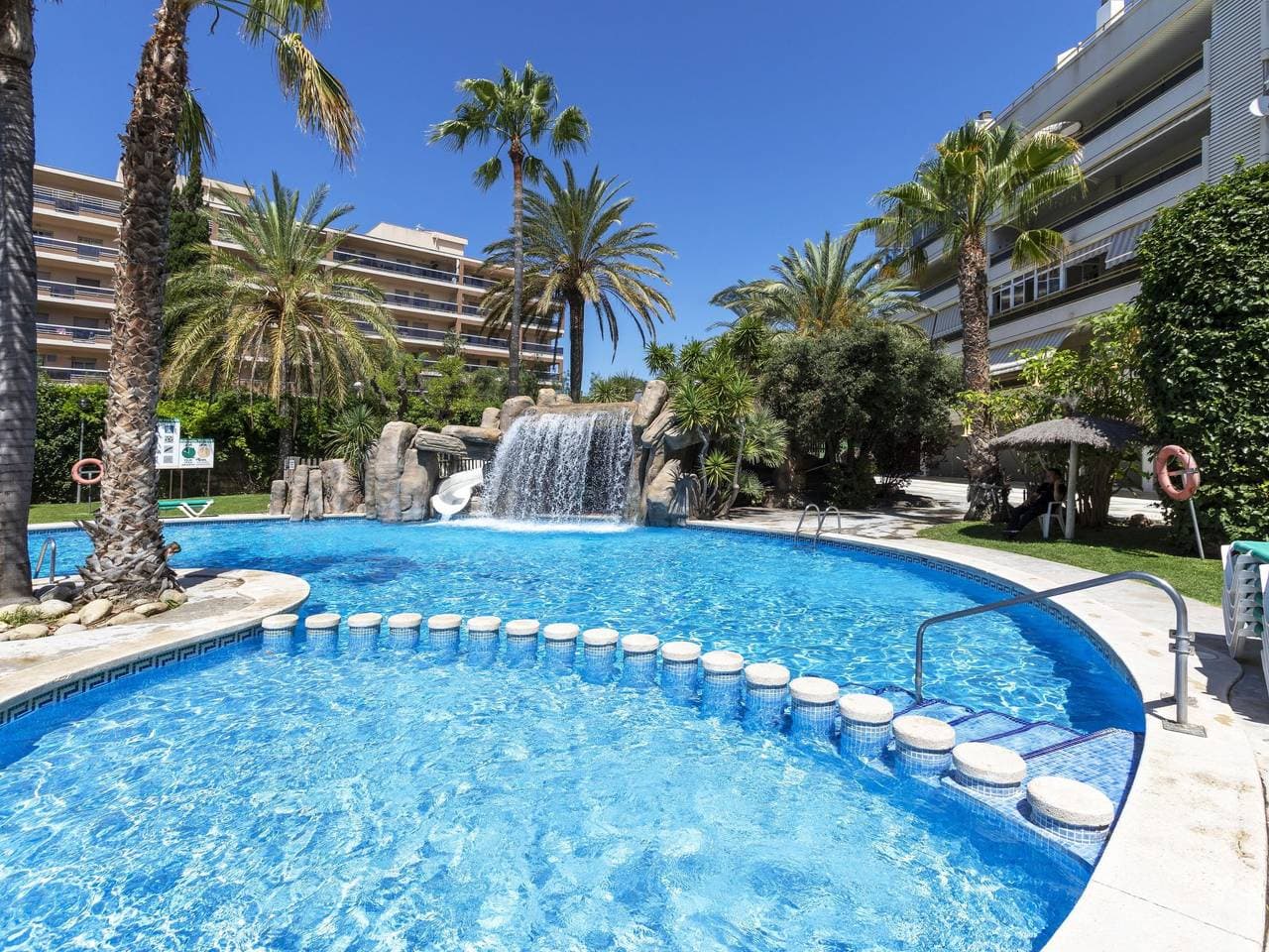 Salou: Gemütliches, komfortables Appartementhaus Jardines Family 1