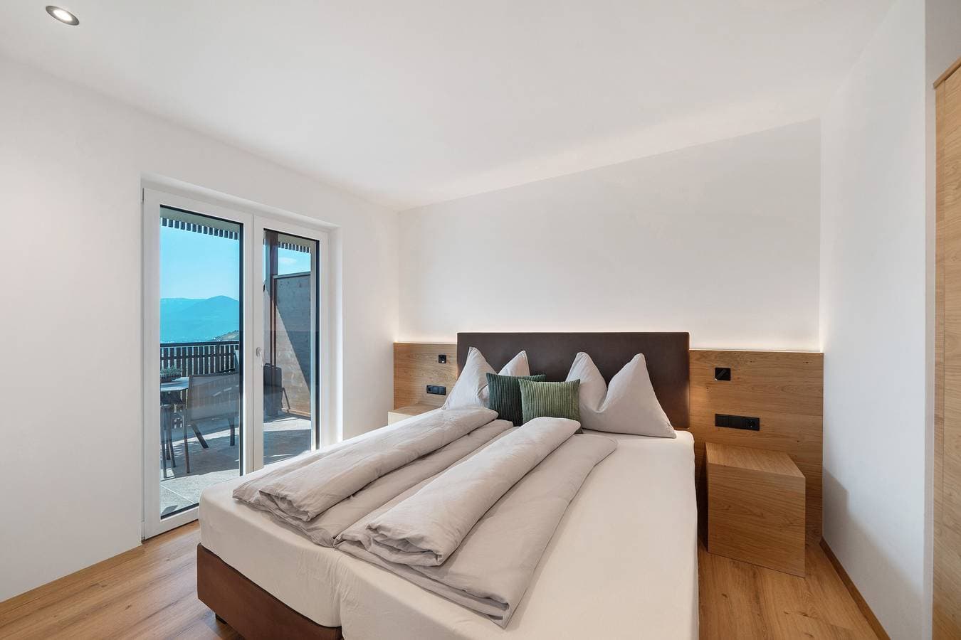 Foto 11 von 21: Apartment 'Sankt Corbinian 1' mit Bergblick, Gemeinschaftsgarten und WLAN