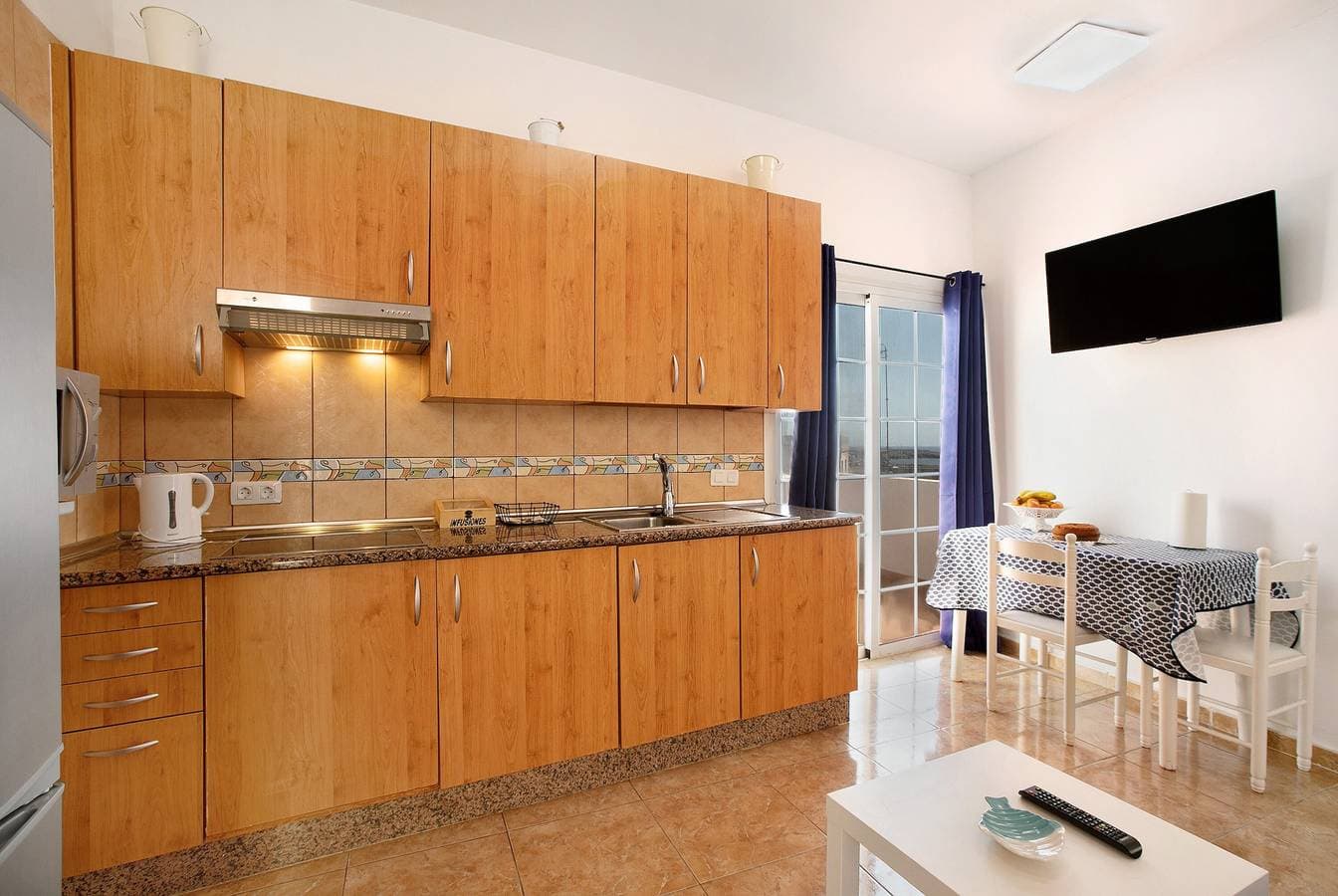 Foto 5 von 22: Ferienwohnung "Atico Las Arenas" mit Meerblick, privater Terrasse und WLAN