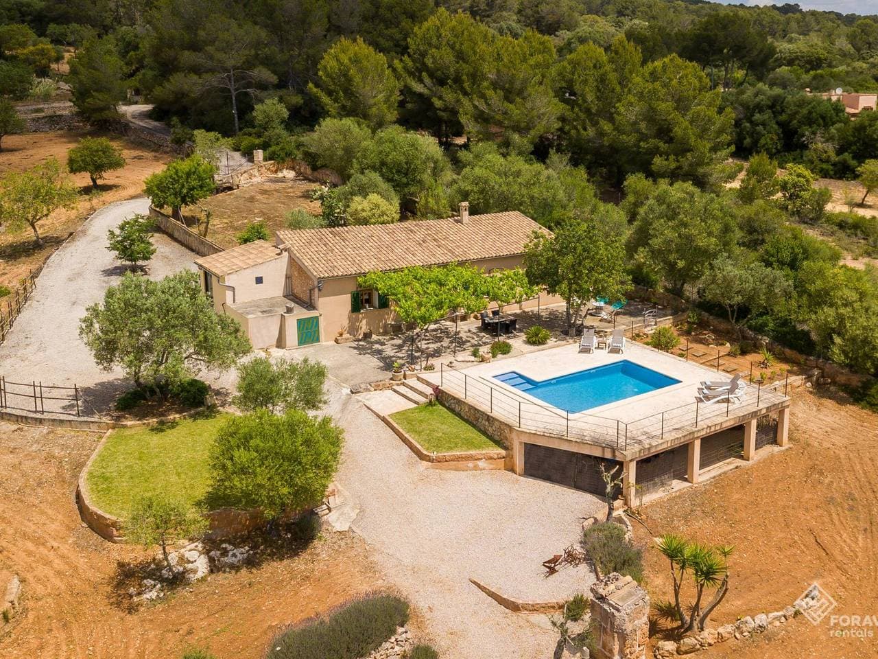 Foto 3 von 31: Son Fornes - Schöne Villa mit Pool und Garten in Algaida