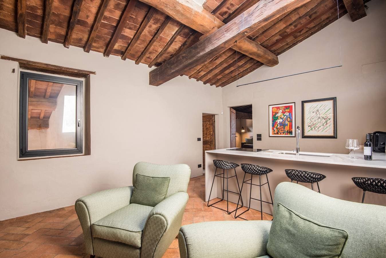 Foto 2 von 22: Ferienwohnung "La Porticina" mit WLAN und Klimaanlage