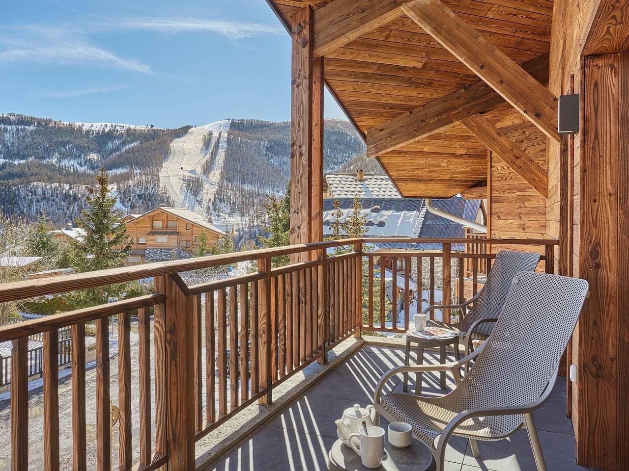 Foto 5 von 40: Wohnung in Auron mit Pool & Skibus