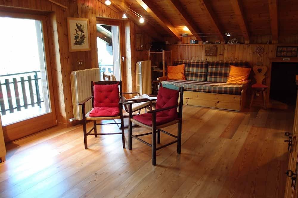 Foto 7 von 30: Spacious attic with a Micro bedroom in Valtournenche