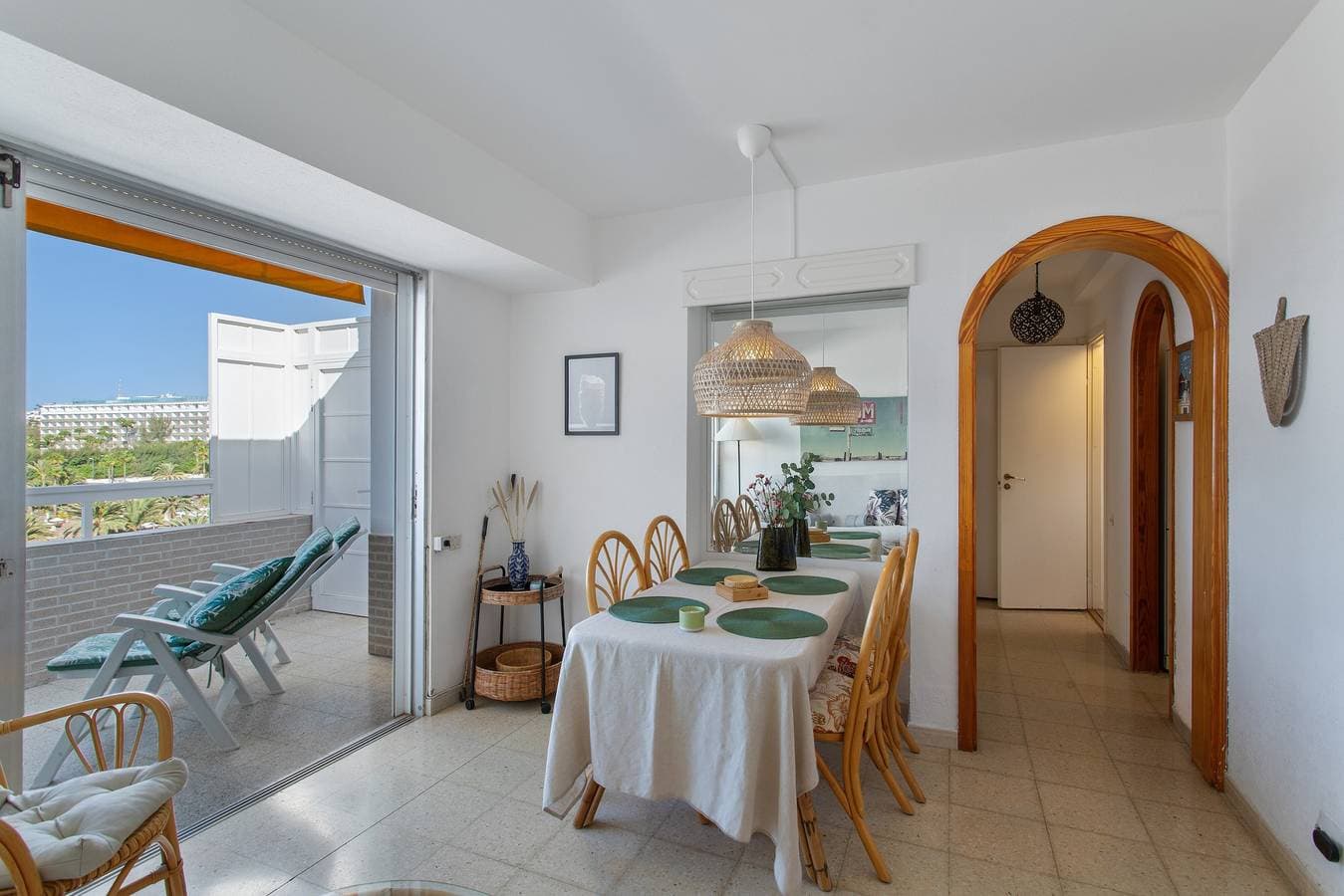 Foto 6 von 28: Ferienwohnung 'Al Mar' mit Meerblick, privater Terrasse und WLAN