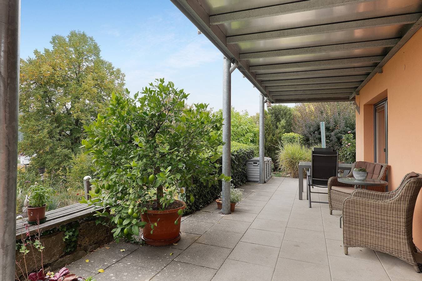 Foto 3 von 28: Ferienwohnung Bär, 59 qm, 1 Schlafzimmer, Wohn- und Essbereich, max. 3 Personen