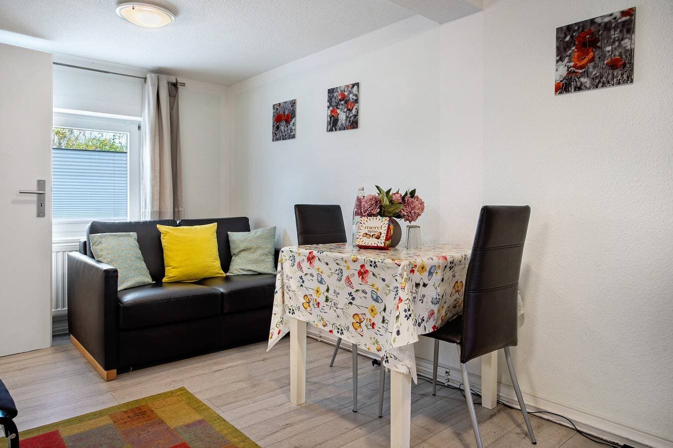 Foto 4 von 23: Ferienwohnung 'Bäckerhus - Ferienwohnung 2' mit Privatterrasse, Gemeinschaftsgarten und Wi-Fi