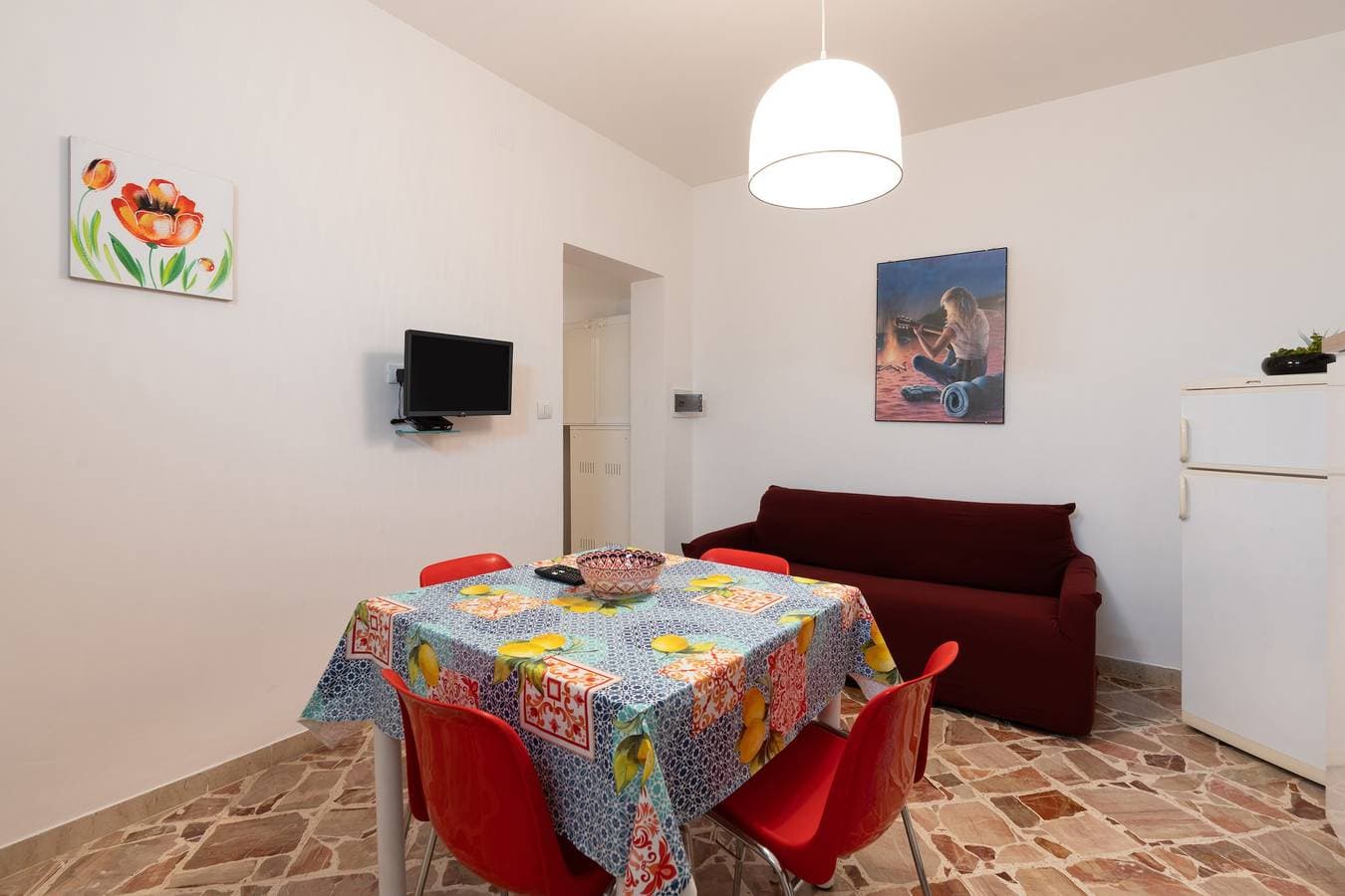 Foto 5 von 34: Ferienwohnung 'Casa Rossa' mit Meerblick, Veranda und WLAN
