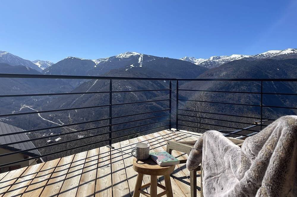 Ax le Chalet Dignaux vue Panoramique sur la Vallée D'ax 1