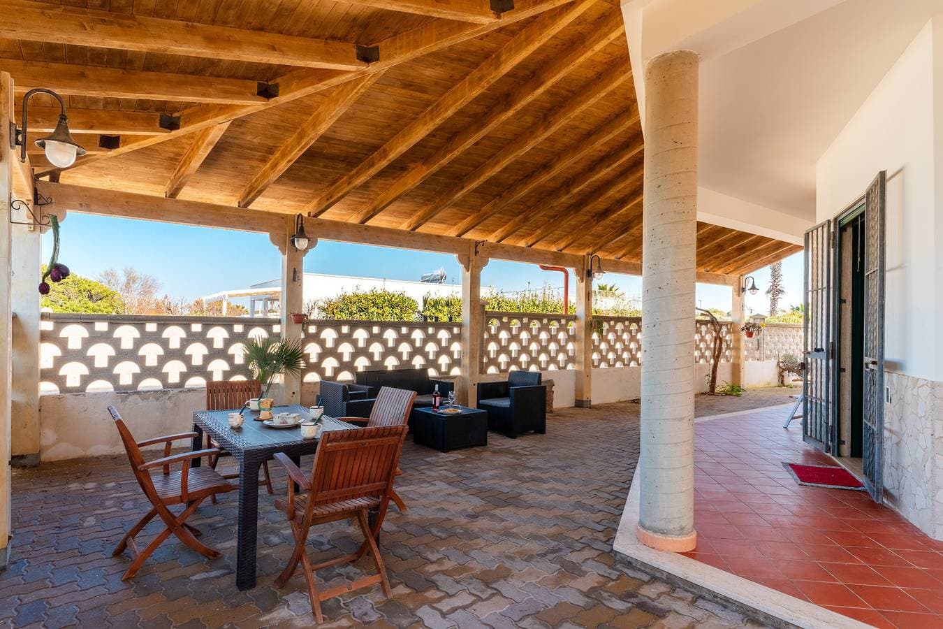 Foto 13 von 26: Villa 'Wanda' mit direktem Zugang zum Strand und Klimaanlage