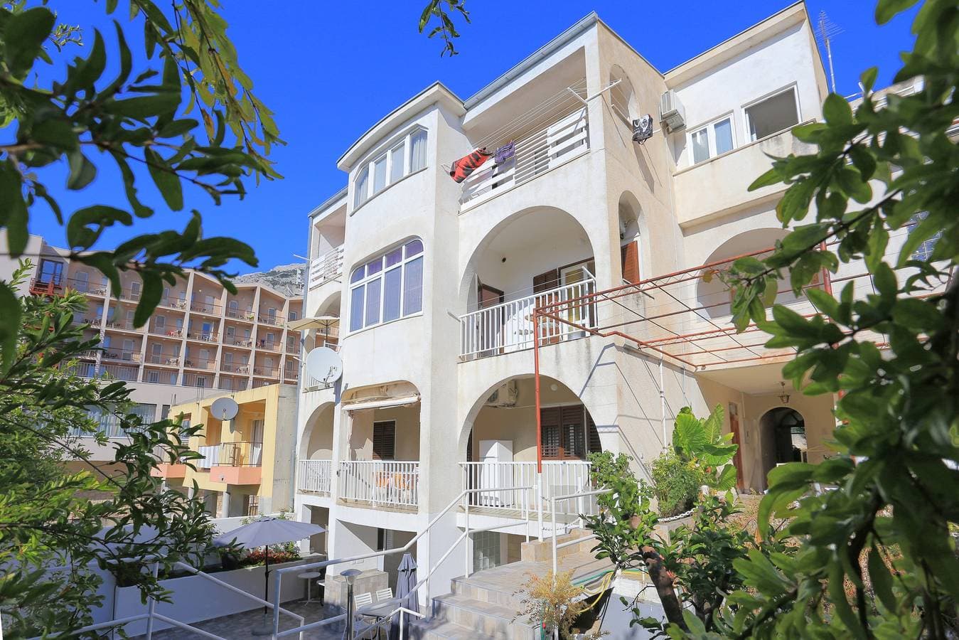Foto 6 von 33: 1-Zimmer-Ferienwohnung mit Terrasse Baska Voda, Makarska A-2756-c