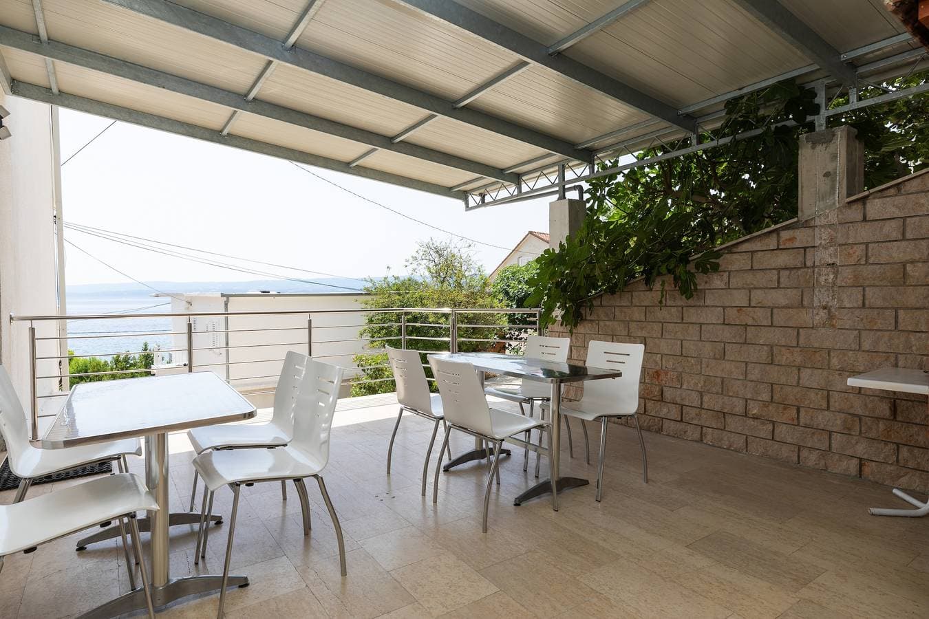 Foto 4 von 25: Studio Appartement mit Terrasse und Meerblick Duce (Omis) -c