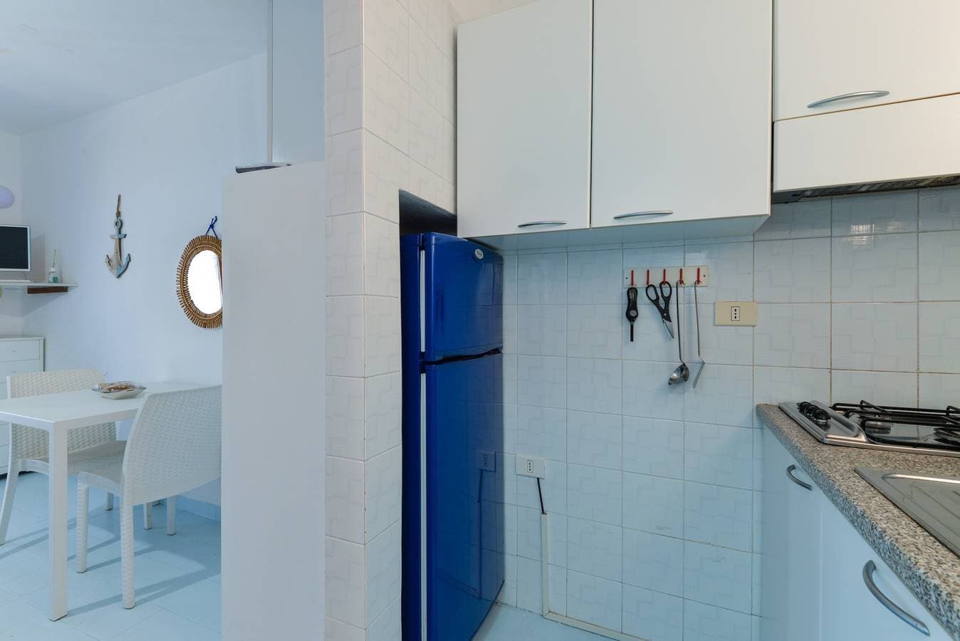 Foto 11 von 25: Ferienwohnung 'Villa Oda - Monolocale Sul Mare' mit Meerblick, WLAN und Klimaanlage