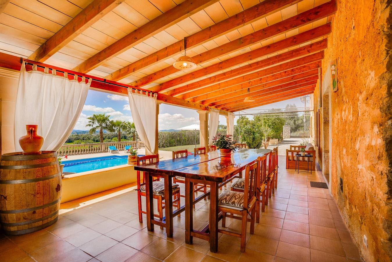 Foto 4 von 46: Finca Bielo für 8 Personen mit Schwimmbad in Lloret