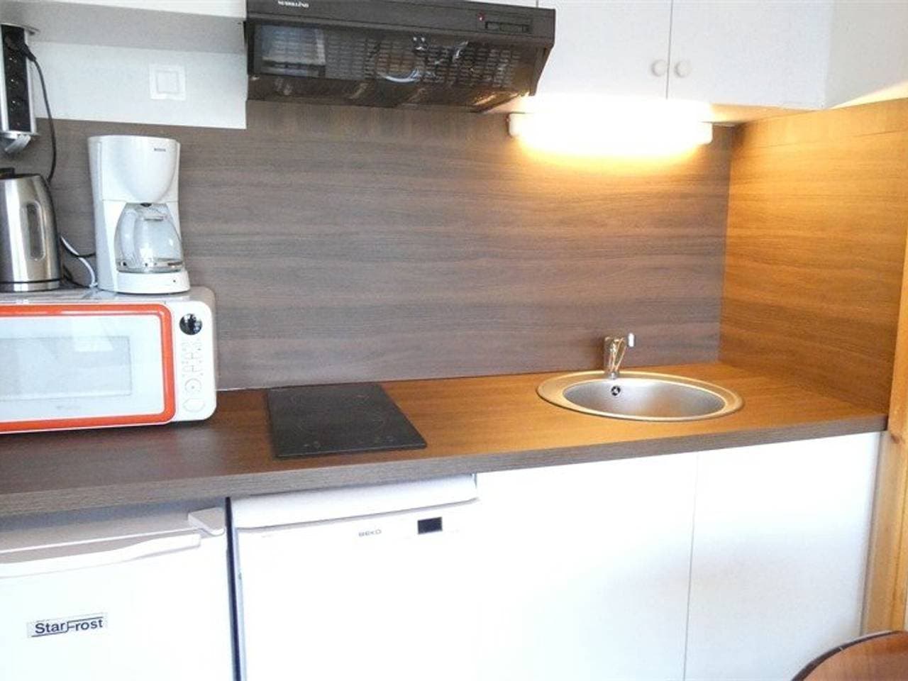 Foto 6 von 11: Gemütliches Studio für 4 in Saint-Lary-Soulan mit Südbalkon