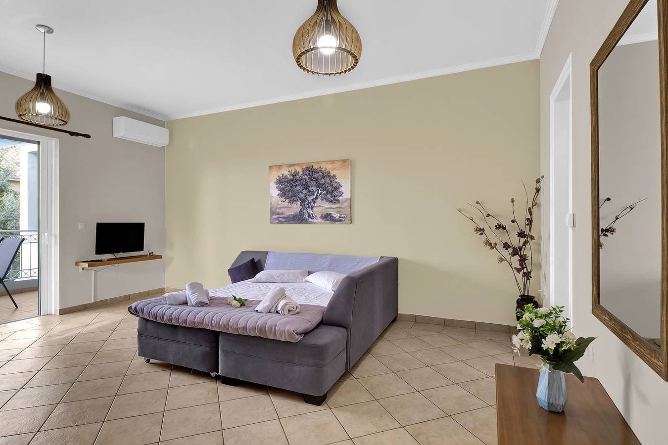 Foto 6 von 24: Ferienwohnung 'Elaia 2' mit Meerblick, WLAN und Klimaanlage