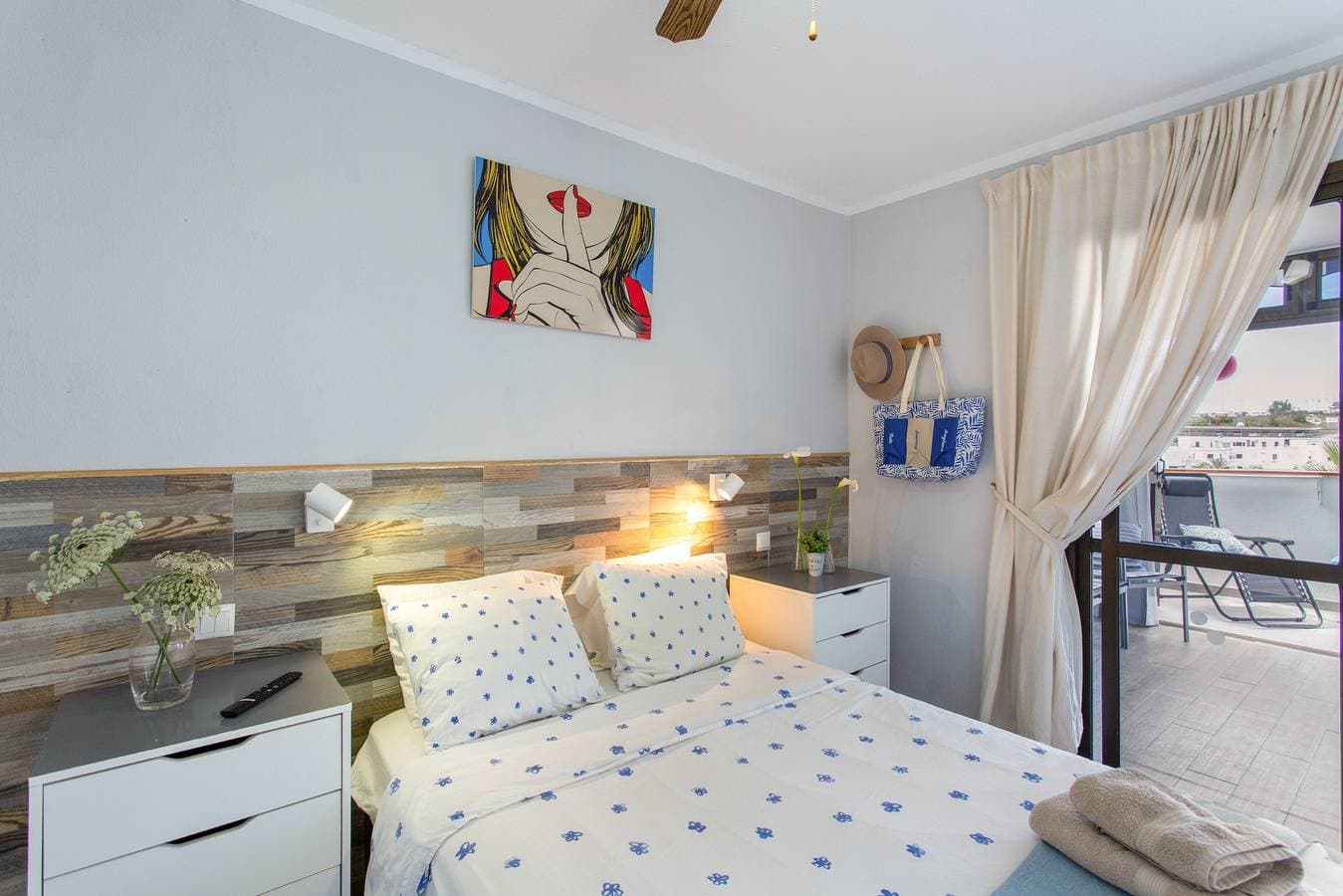 Foto 11 von 26: Ferienwohnung "Rainbow Amadores" mit Meerblick, Terrasse und WLAN
