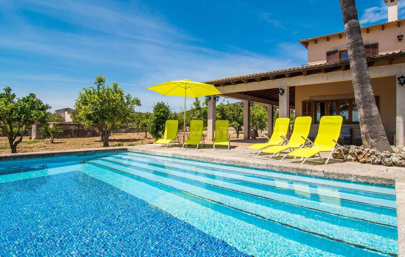 Foto 5 von 41: Sonnige Terrassenwohnung mit Pool: Binissalem Gem