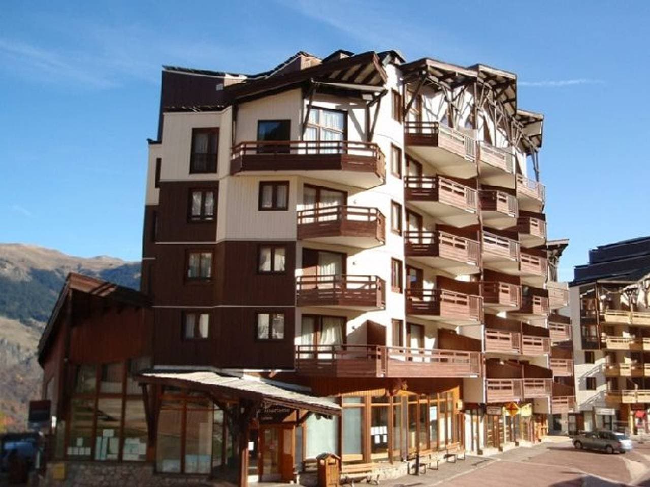 Foto 11 von 12: Ski-in Studio, Süd, Parkplatz, Haustiere Erlaubt