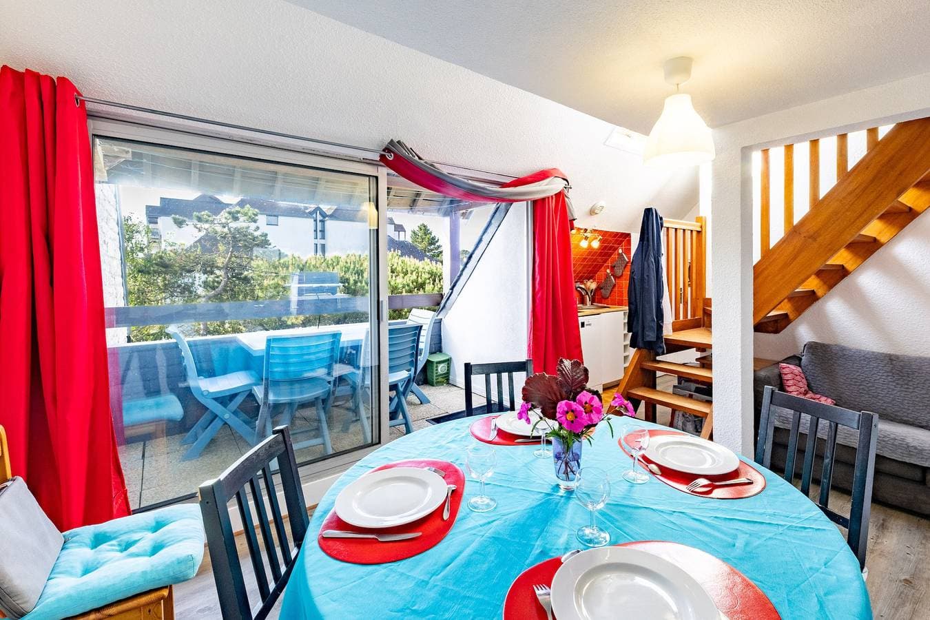 Foto 6 von 11: Ferienwohnung für 4 Personen mit Balkon