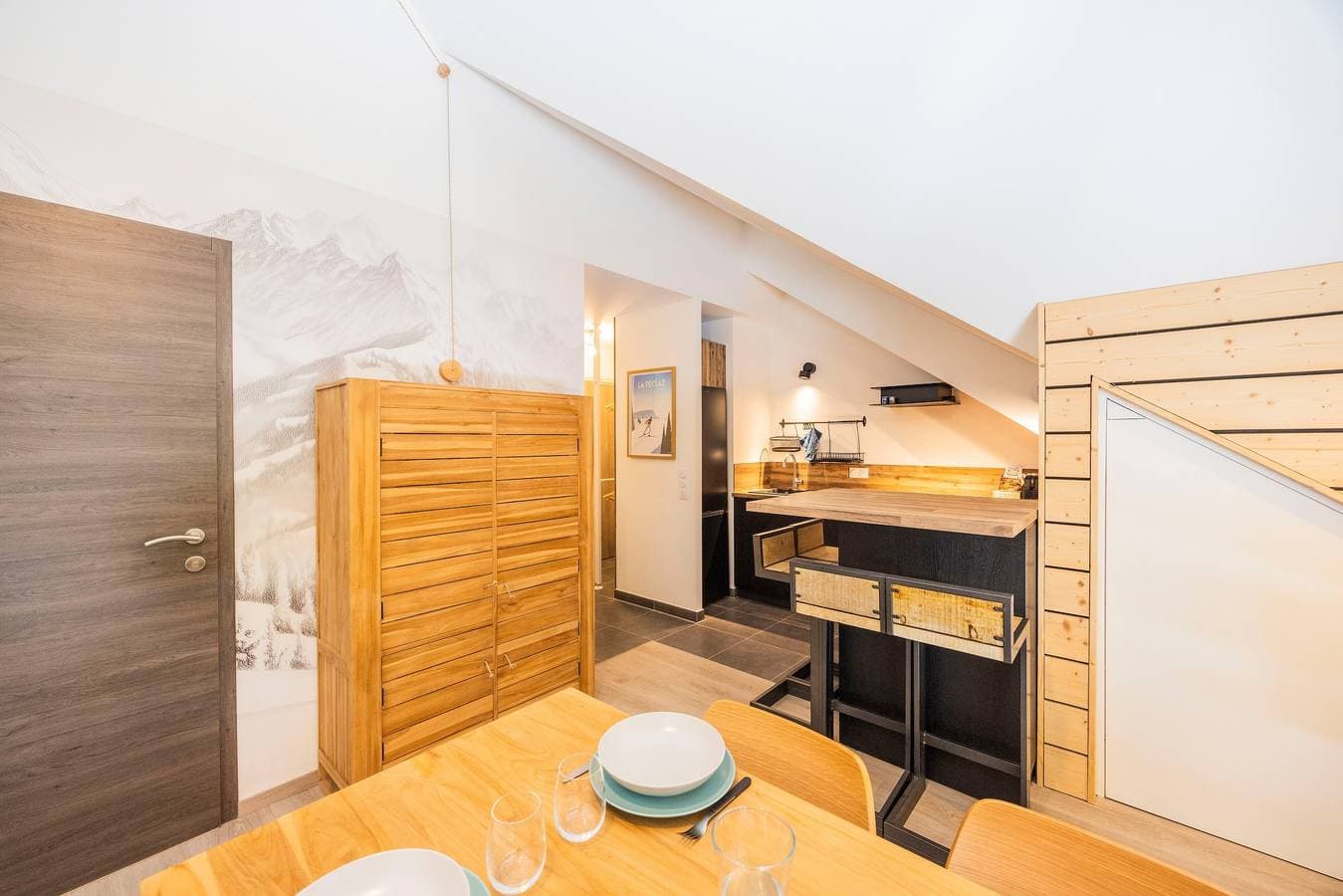 Foto 7 von 31: Appartement „L’aubier des Bauges“: Bergblick, private Terrasse & WLAN