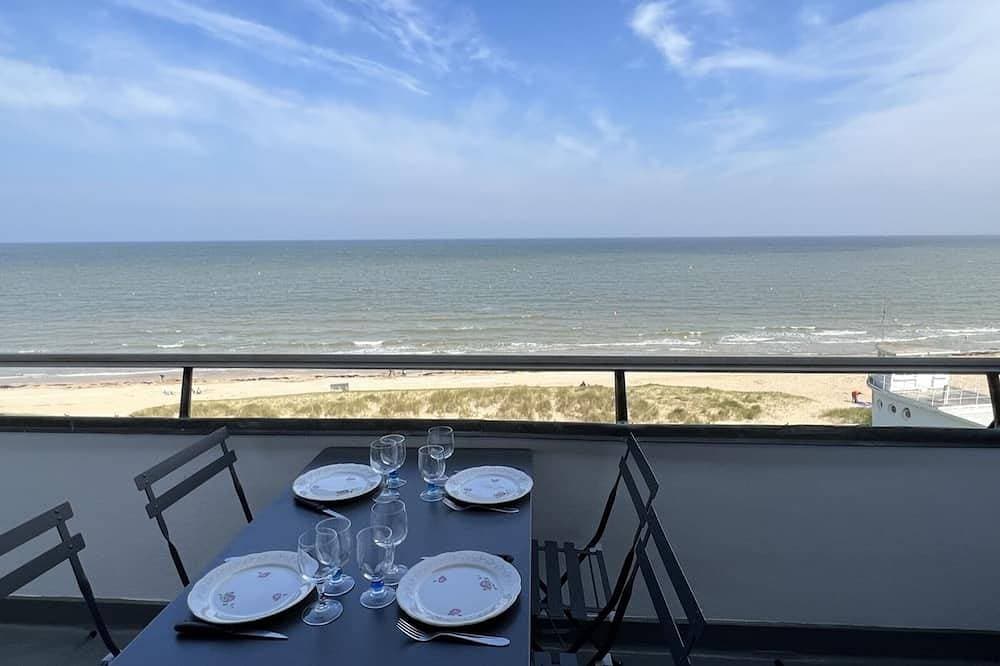 Foto 7 von 16: Studio mit Kabine und Parkplatz nahe am Strand