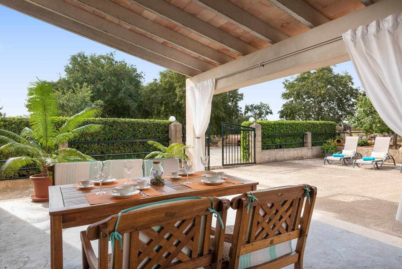 Foto 6 von 32: Son Rossinyol  - Apartment mit privaten Pool in Llubi. WiFi gratis